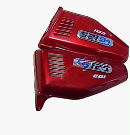 CG 125 YAN KAPAK TAKIMI KIRMIZI