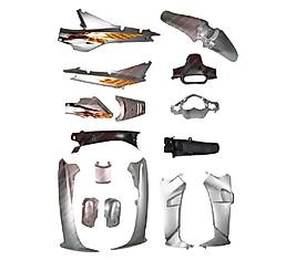 ÇELİK KAPORTA SETİ GRİ STİCERLİ