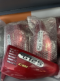 CG 125 YAN KAPAK TAKIMI KIRMIZI