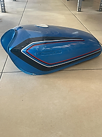 CG BENZİN DEPOSU MAVİ STECERLİ